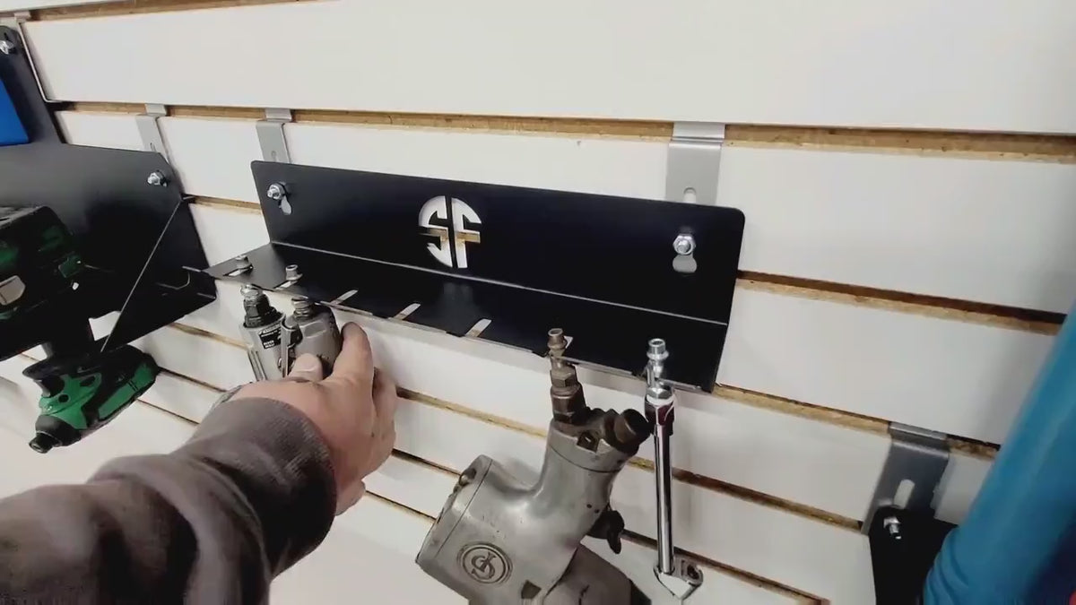 Power Tool Storage Rack - Tool Shelf Organizer - Speed Fabrication