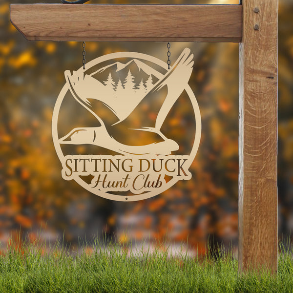 Personalized Duck Hunting Sign, Duck Hunting Decor, Gift for Duck Hunting, Duck Hunting Wall Decor