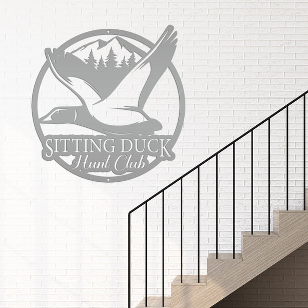 Personalized Duck Hunting Sign, Duck Hunting Decor, Gift for Duck Hunting, Duck Hunting Wall Decor