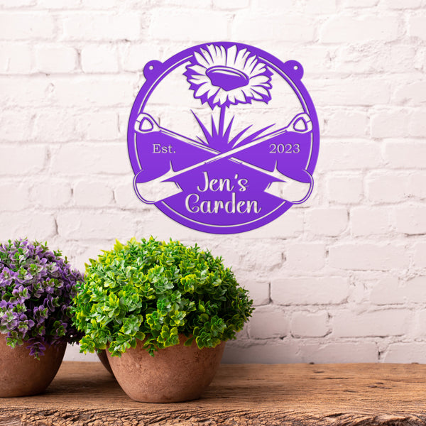 Custom Garden Sign for the Yard or Garden