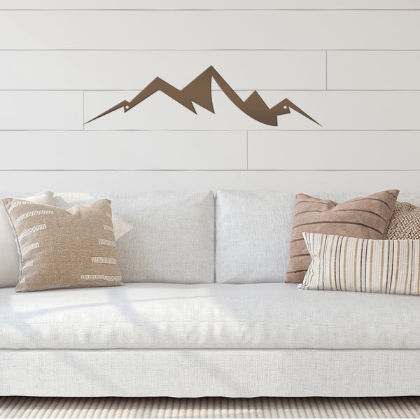 mountain range art