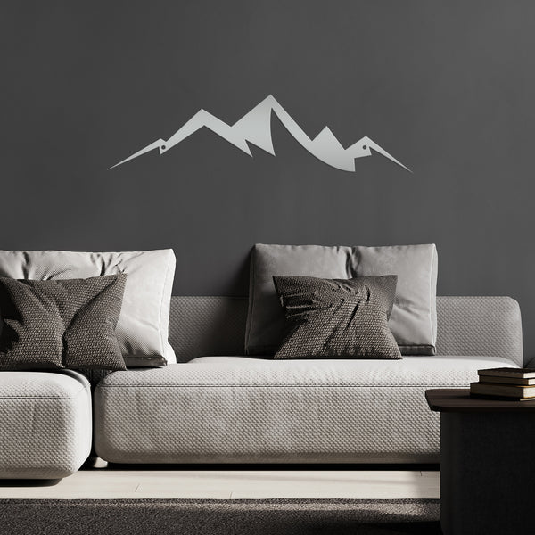 mountain range art