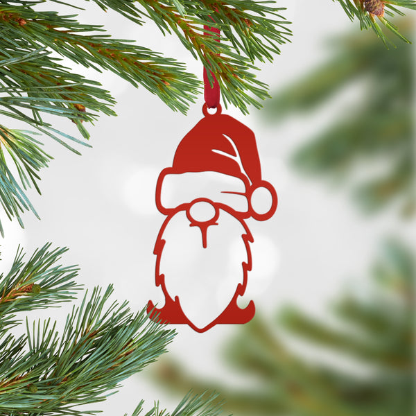 Charming Gnome Ornament – Unique Holiday Gift Idea - Festive Novelty Christmas Decoration - Cute Stocking Stuffer - Whimsical Seasonal Decor