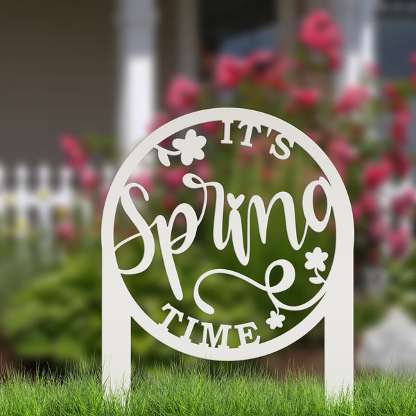 Spring Decor for the Yard or Lawn- Decorative Flower Garden Stakes