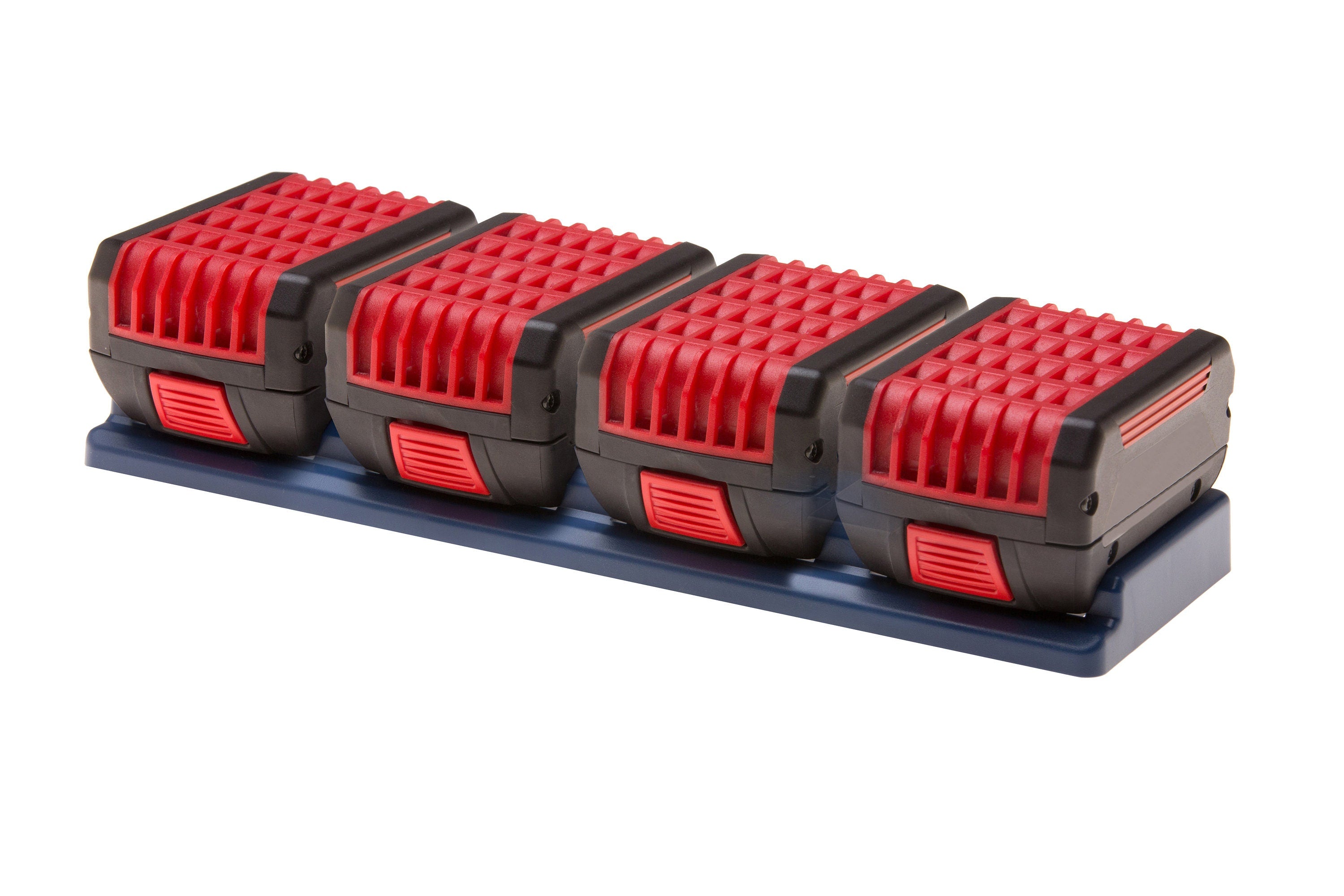 Soporte de batería para baterías Bosch | 18V | Montaje en pared |  Almacenamiento de baterías para camión, remolque, camioneta, taller,  estante, caja