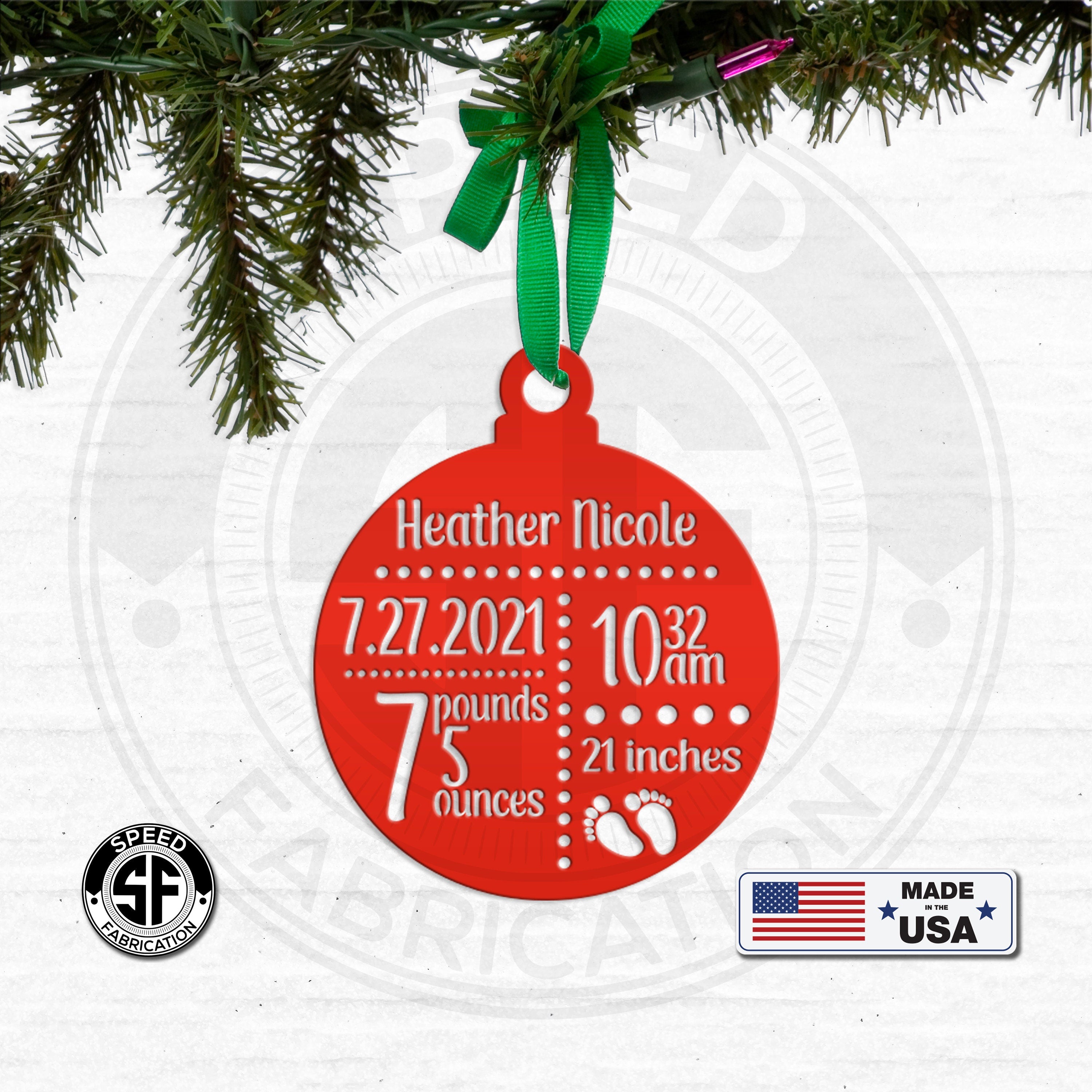 Personalized Holiday Ornaments