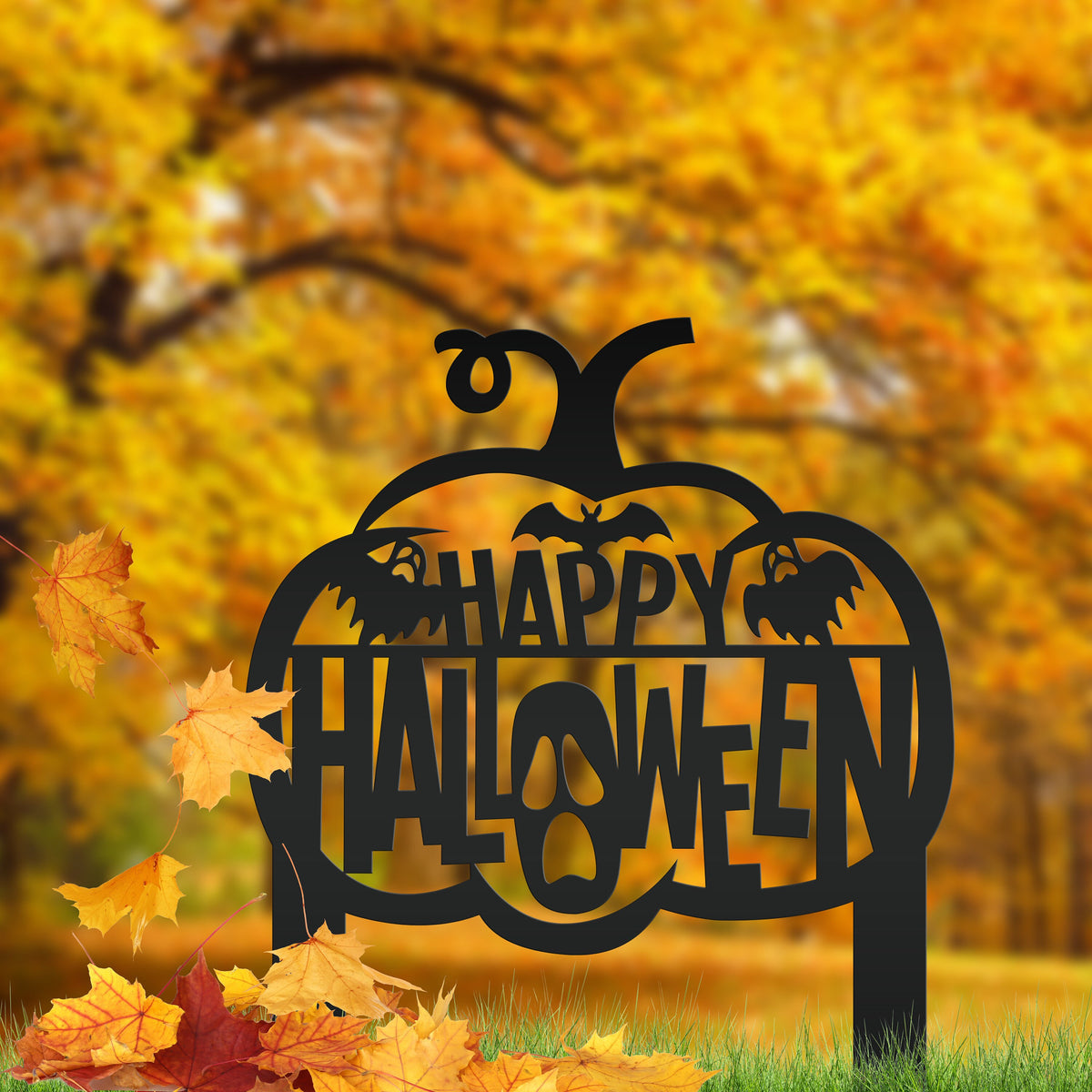 Happy Halloween Metal Decor – Speed Fabrication